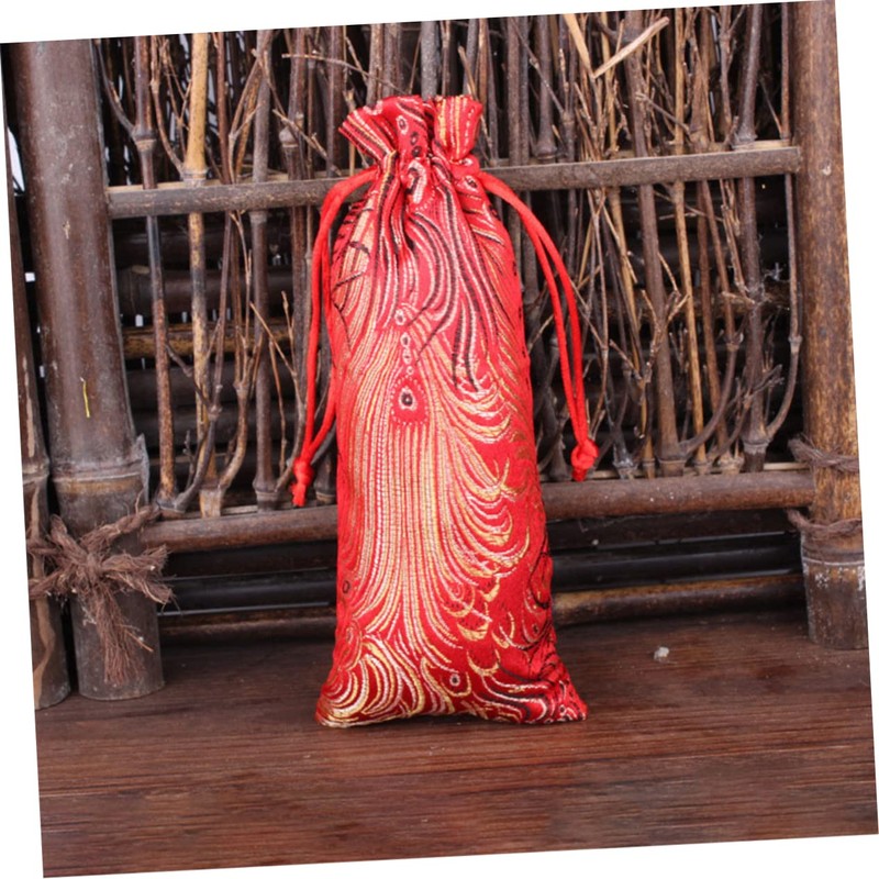 Healeved 8pcs Drawstring Storage Bags Multi Purpose Jewelry Pouches for