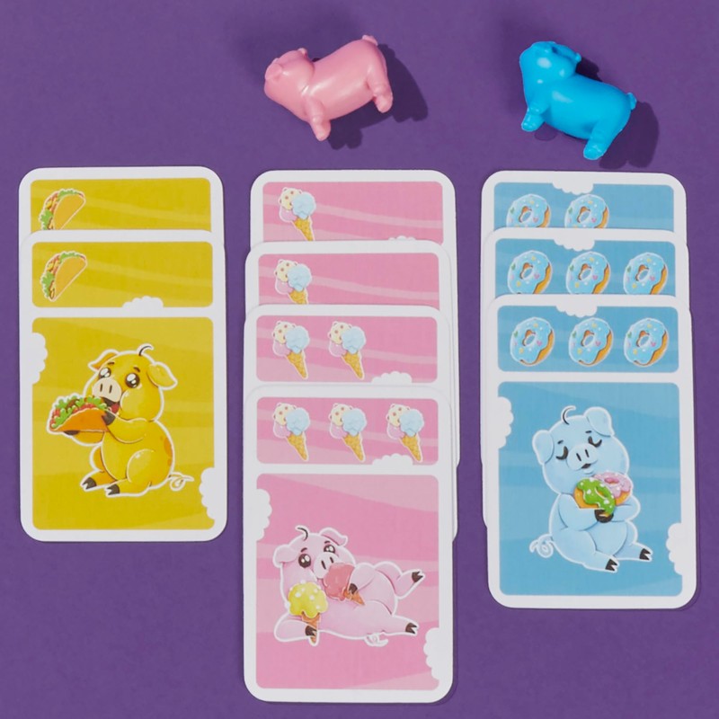 Hasbro Gaming Piggy Piggy Family Card Game - French Dutch
