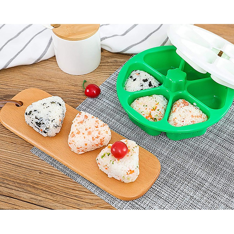 Set of 2 Triangle Sushi Mold, Onigiri Maker Able to