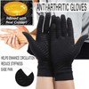Copper Compression Gloves, Breathable Arthritis Gloves Full Finger for Gaming
