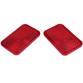 YIHETOP 2PCS Red Taillight Lens LVU18747 Compatible for John Deere 1026R 2025R 2032R 3025E 3032E 4120 4410 4710 5090E 5100E