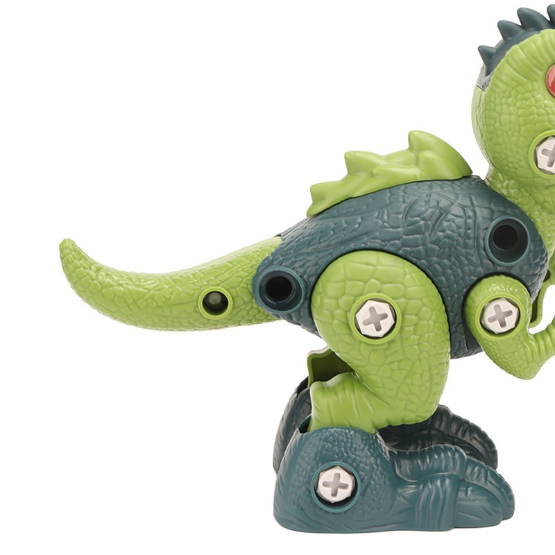 2 Sets Dinosaur Assemble Toy Develop Hand On Ability Educational