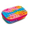 ZIPIT POP Pencil Box for Girls | Silicon Sensory Push