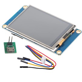 DIYmalls Nextion 2.4 inch HMI Display LCD 320x240 Resistive Touch Screen 5V 500mA for Arduino (NX3224T024)