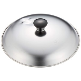 Endoshoji AOY17001 Professional Pot Lid for Parent-child Pots, Large, 18-0 Stainless Steel, Knob Phenolic Resin, Made in Japan
