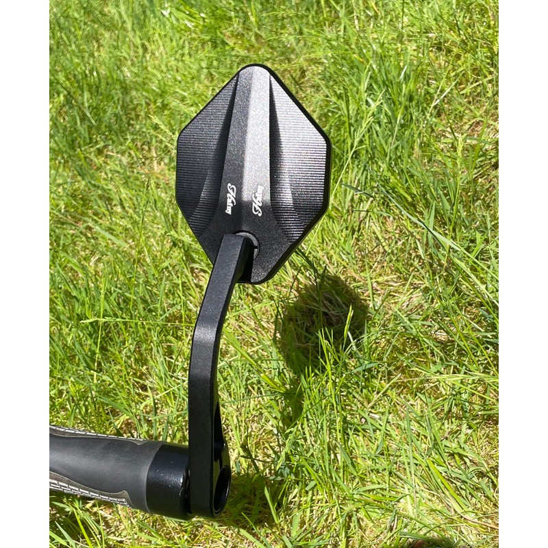 Hafny 2024 NEW Motorcycle Bar End Mirror, CNC Alloy Aluminum