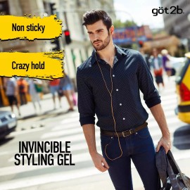 Göt 2b Got 2b Ultra Pegado Invincible Gel De Estilo 1.25 Oz 35g