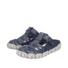 Rieker L0396 Women's Slip On Slippers, blue