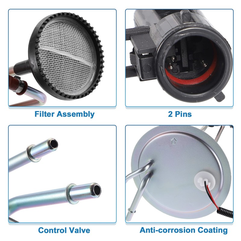X AUTOHAUX Fuel Sending Unit Sender Assembly Kit for Ford