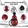 Kearnybo Gourd Water Bottle Tritan BPA-Free 210°F Heat Resistant -