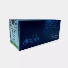 Atramat Hilo Nylon Monofilamento 3-0 Atramat Sutura Color Negro