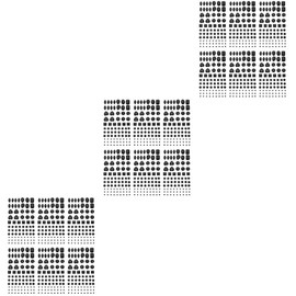 Totority 18sheets Acrylic Rhinestone Stickers Decorative Jewelry Stickers for Craft Projects Nail Cases and Hair Accessories High Gloss Shiny Designs