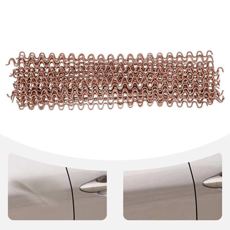 SEANESZTI Dent Fix Equipment Pulling Wire 50Pcs, Spot Panel Beating