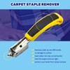 Waltool 5Pcs Upholstery Staple Remover Tool Set, Construction Carpet Remover,
