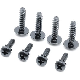 ReplacementScrews Stand Screws Compatible with LG OLED77C3PUA - 77 Inch C3 Series 2023 4K Smart TV - Complete Feet/Legs Screw Set (Pack of 4)