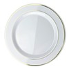 " OCCASIONS" 40 Plates Pack, Heavyweight Disposable Wedding Party Plastic