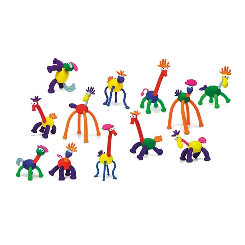 Miniland Animals Animatch Spiel (31-teilig) 97217, merhfarbig