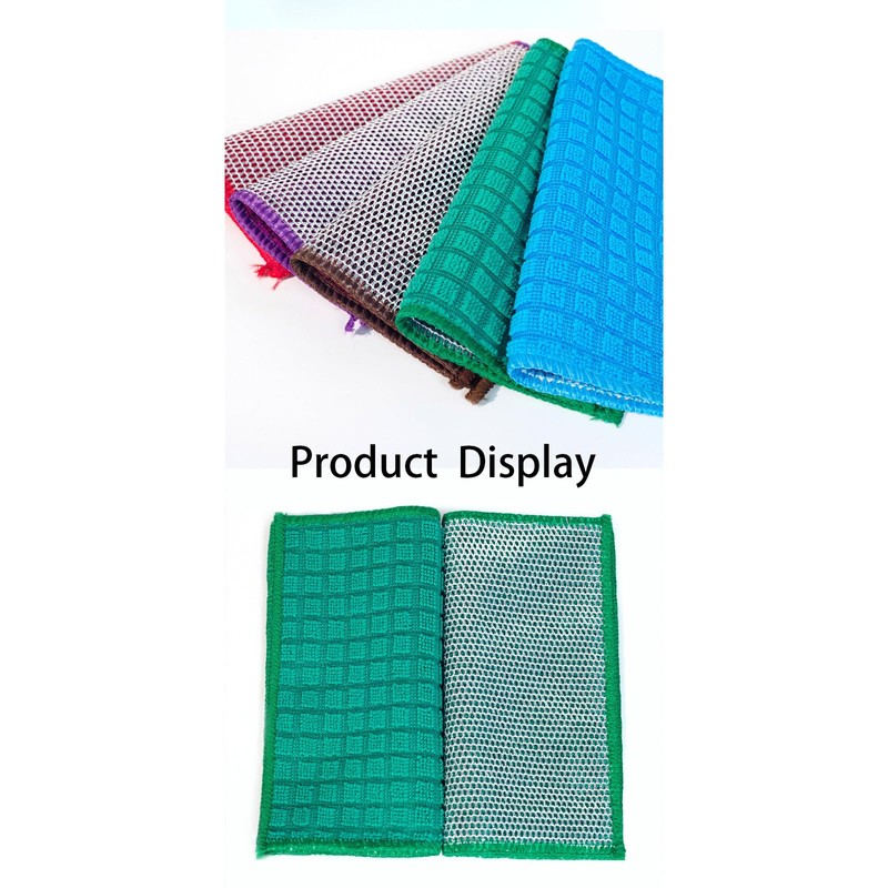 Generic Wire Dish Washing Rags, Multi-Purpose Wire Dish Cloth, Scratch