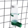 Bird Feeder 2PCS Plastic Bird Water Drinker Hanging Food Dispenser