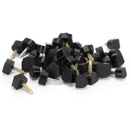 Fdit Tapa de Punta de tacón Alto, 40 Piezas de Desgaste, Punta de reparación de tacón Alto, Antideslizante para Tacones Altos de fábrica de Zapatos