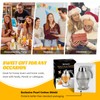 Honey Dispenser, 8oz Honey Dispenser No Drip Glass with Stand,