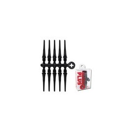 Fit Point PLUS (Fit Point PLUS) Dart Tip [Pack of 50] Black