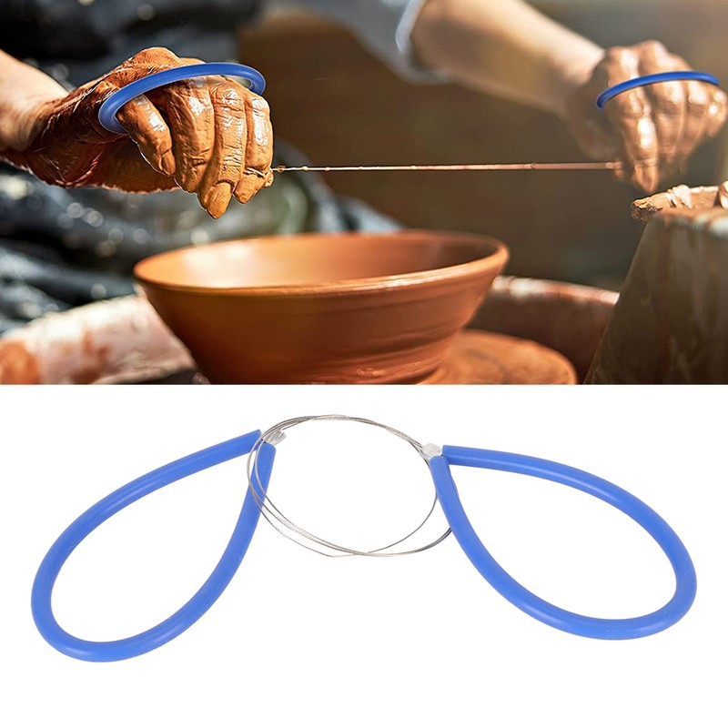 4pcs Clay Cutters Wire Flexible Safe Stainless Steel Cut Off