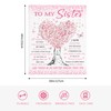 Sister Blanket, Sister Gifts from Sister Brother, Birthday Gifts Ideas