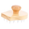 KOMBIUDA Scalp Massage Shampoo Brush Ergonomic Hair Cleansing Tool for