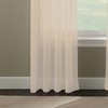 Curtainworks Trinity Crinkle Voile Sheer Curtain Panel, 51 by 63",