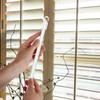 PRETYZOOM 24Pcs Blind Wand Hook Tip Replacement Plastic Hardware Tilt