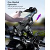 BRCOVAN Motorcycle Phone Mount Holder with Vibration Dampener Anti-Shake Hand...