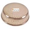 Prisha India Craft Pure Copper Serving Bowl with Spoon Set,
