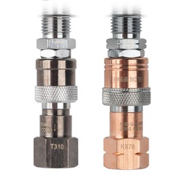 Cutting torch quick connect torch set | Oxy Acetylene Quick Connects Set | Oxy-Fuel Quick Connect Torch To Hose Coupler Set | Leak-Proof Design | ONE YEAR WARRANTY