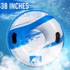 Arctic Trails Single Person Inflatable Snow Sled – Heavy Duty