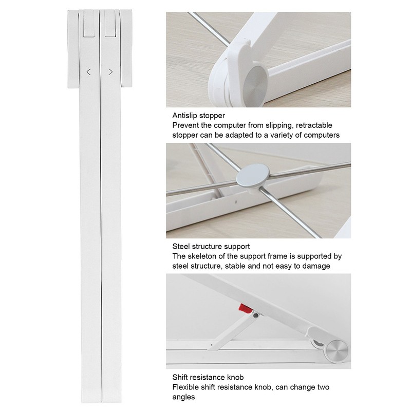 Liftable Laptop Stand Triangular Structure Overhanging Skeleton Adjustable Foldable Laptop