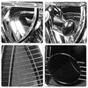 SOCKIR 4Pcs Headlight Assembly Compatible with 2006-2010 Dodge Charger Headlight
