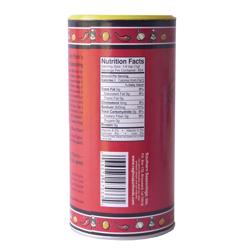 All Purpose Cajun Seasoning Original 16 oz Ragin' Cajun (Pack