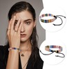 RELKLYU 1 Bohemian Bracelet, Handwoven Bracelet, Lucky Bracelet, Tibetan Lucky