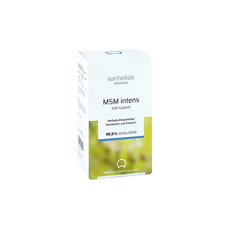Sanhelios MSM Kapseln intens 1600 mg