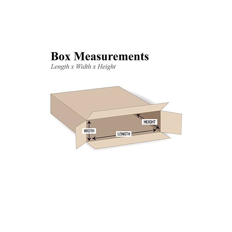 Partners Brand P38826FPFOL FOL Flat Panel TV Boxes, 38" x