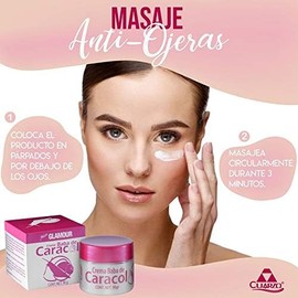 Crema de Baba de Caracol Miss Glamour 90G Antiarrugas y Manchas