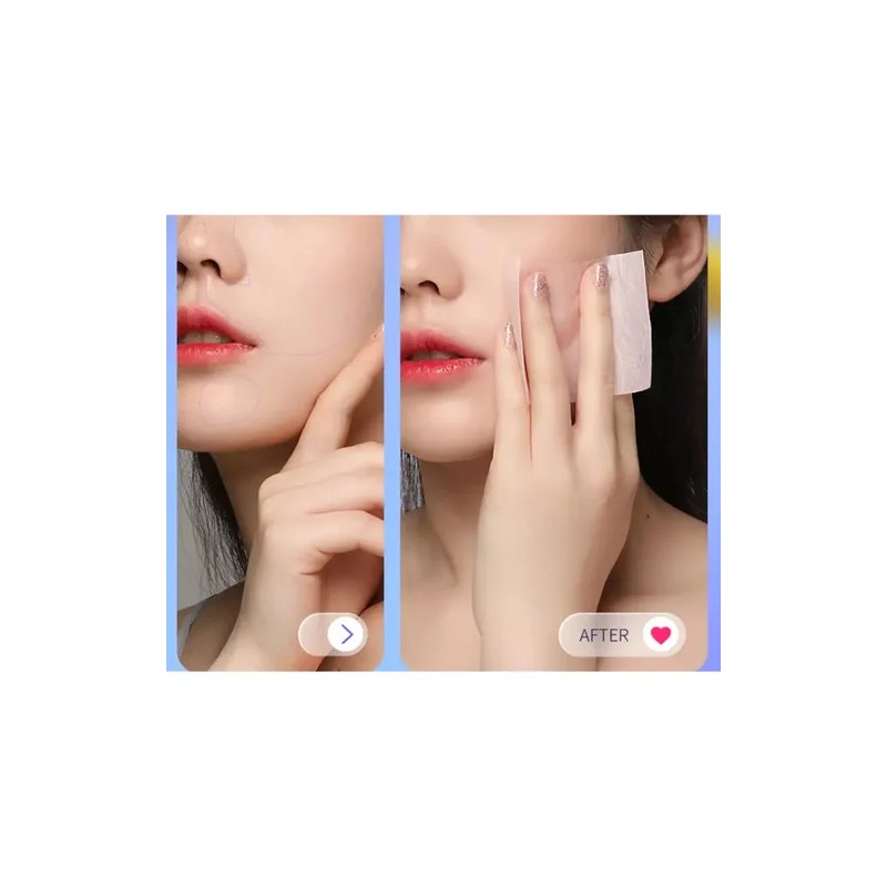300p Papel Te Verde Absorbente Grasa Facial Elimina Brillo