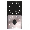 HASMX 2-Pack 1/4" Sheet 8 Hole Stick Square Sanding Backing