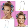 24 Pcs Hot Curler Clips Replacement Kit,3 Sizes Hot Curler