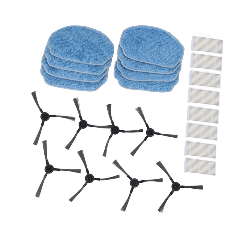 Robotic Vacuum Cleaner Accessories Kit Mop Cloth Side Brush Filter