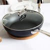 Cristel Castel'Pro Domed Glass Lids With Fixed Stainless Handle (6.5")
