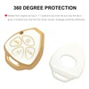 chyoekey Key Fob Cover Fit for Toyota Camry Rav4 2005-2010