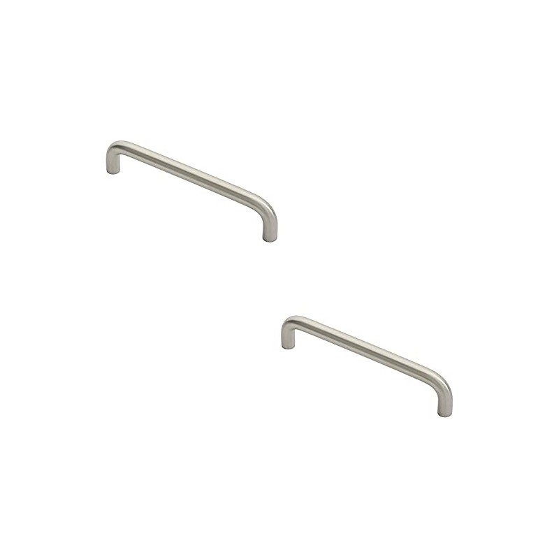 2 Pack | D-Shape Cabinet Pull Handle -138 x 10mm