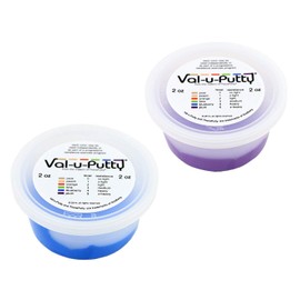 Val-u-Putty Exercise Putty - Blueberry, Plum - 2 oz Each - Bundle